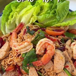 ตำมาม่าทะเล