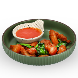 สามชั้นทอดน้ำปลา