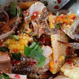 ยำข้าวโพดทะเล