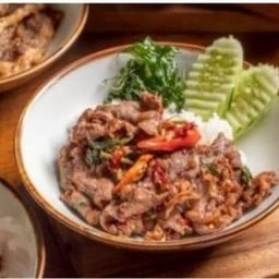 กระเพราเนื้อชัคอาย