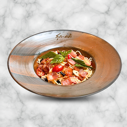 สปาเก็ตตี้ผัดพริกแห้ง