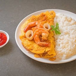ข้าวไข่เจียวทะเล