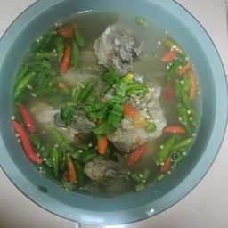 ชุดเล้ง+ข้าวใช่เจียว
