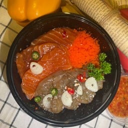 ข้าวม่อนกุ้งดองไข่กุ้ง