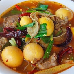 ต้มยำพวงไข่อ่อน