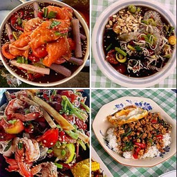 แซลมอน+หอยแครง