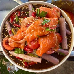 แซลมอน+ปูม้า