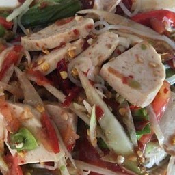 ตำซั่วหมูยอ