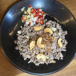 ผัดหนำเลี๊ยบหมูสับ