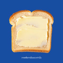 ขนมปังปิ้งแผ่น เนยนม