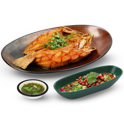 ปลากะพงทอดน้ำปลา