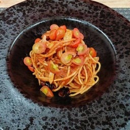 สปาเก็ตตี้โพโมโดโร่ (ซอสมะเขือเทศ)