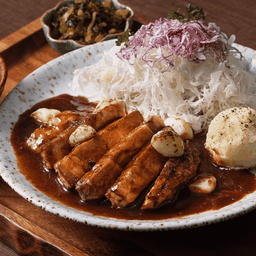 ชุดข้าวหมู ราดซอสทงเทกิ 200g (เมนูนี้หากินในประเทศไทยยากมากๆ!!)