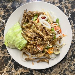 ส้มตำปลากรอบ