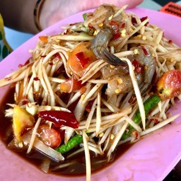 ตำกุ้งสด