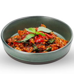 หอยลายผัดพริกเผา