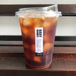 อเมริกาโน่เย็น ( คั่วเข้ม )