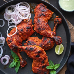 ไก่ย่างซอส masala