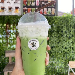 ชาเขียวฟองนม