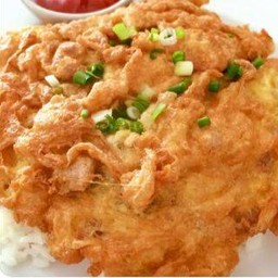 ข้าวไข่เจียวหมูสับ