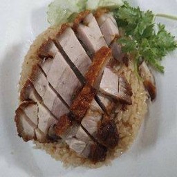 ข้าวมันหมูกรอบ