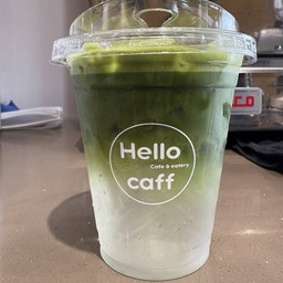 มัทฉะน้ำมะพร้าว