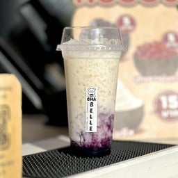 นมสดบลูเบอรี่ไซรัป