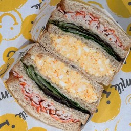 แซนวิชเกาหลี - ไข่บดปูอัด