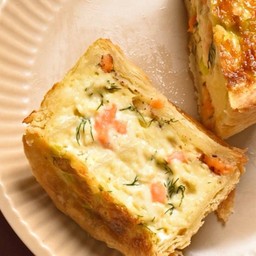 Smoked  Salmon Quiche