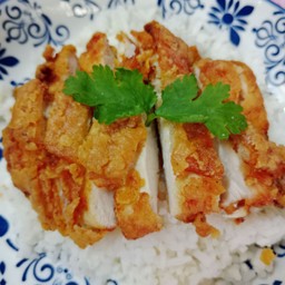 ข้าว ไก่กรอบ