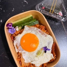 ข้าวผัดกิมจิบ้าน123