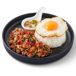 ข้าวกะเพราหมูสับ