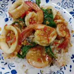 ข้าว กะเพราทะเล