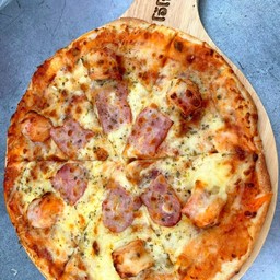 [Size L ] เบคอนพันไส้กรอก