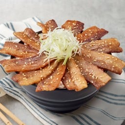 ข้าวหน้าหมูสามชั้นย่างซอสเทอริยากิ 12 ชิ้น