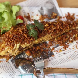 ปลาแดงทอดขมิ้น