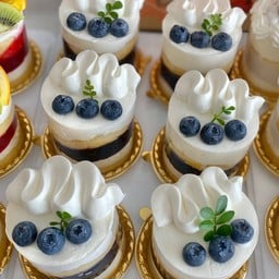 บลูเบอรี่ช็อตเค้ก