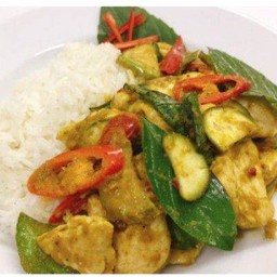 ข้าวผัดเขียวหวาน(แห้ง)