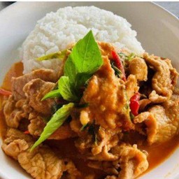 ข้าวพะแนง(แห้ง)