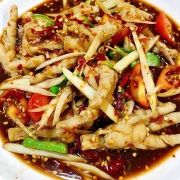 ตำตีนไก่ ปลาร้า