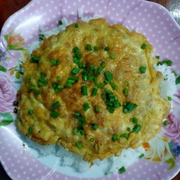 ไข่เจียวราดข้าว