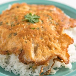 ข้าวไข่เจียวหมูสับ