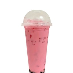 นมชมพู(แก้ว22ออนซ์)