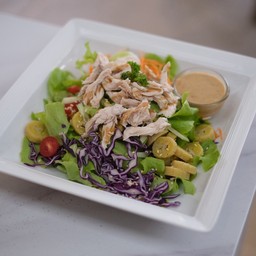 สลัดฤดูกาล อกไก่ฉีก