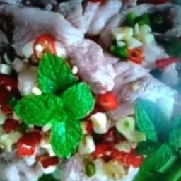 หมูขยำส้ม