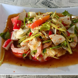 นุชส้มตำริมทางร้อยเอ็ด ถนนมหาลัยวลัยลักษณ์