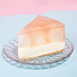 Lychee Jelly Cheesecake (ลิ้นจี่เจลลี่ชีสเค้ก)