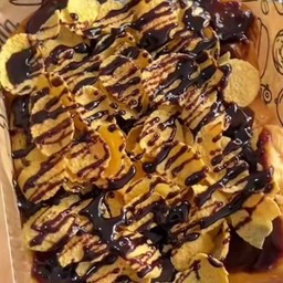 ปังปิ้งนูเทลล่า คอนเฟลค ราดช็อค