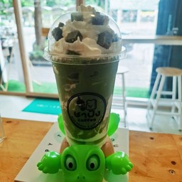 มัทฉะปั่นวิปครีมบราวนี่