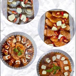 แซลมอนดองน้ำปลา(ใหญ่)